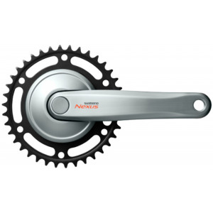 Блок передних звезд Shimano Nexus FC-C6000 170mm 1-speed silver