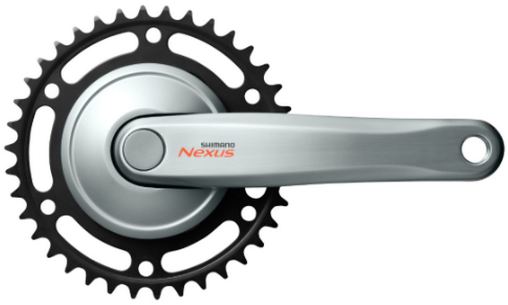 Блок передних звезд Shimano Nexus FC-C6000 170mm 1-speed silver 