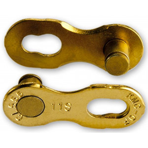 Соединительный линк KMC MissingLink 11R Ti-N Gold (2 pcs.)