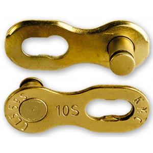 Соединительный линк KMC MissingLink 10R Ti-N Gold (2 pcs.)