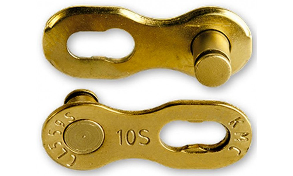 Соединительный линк KMC MissingLink 10R Ti-N Gold (2 pcs.) 