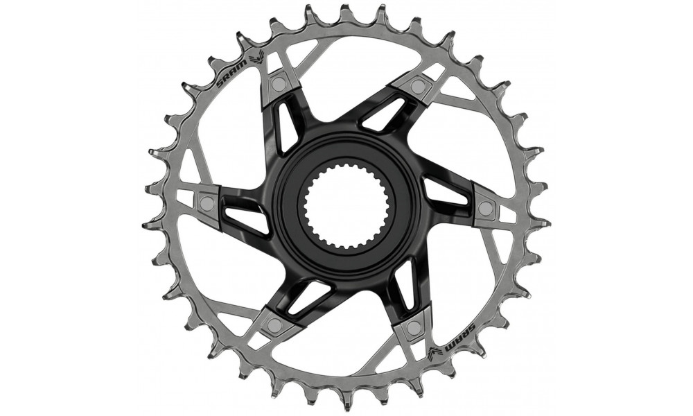 Передняя звезда SRAM XX Eagle T-Type Direct Mount Bosch Gen4 32T black-silver 