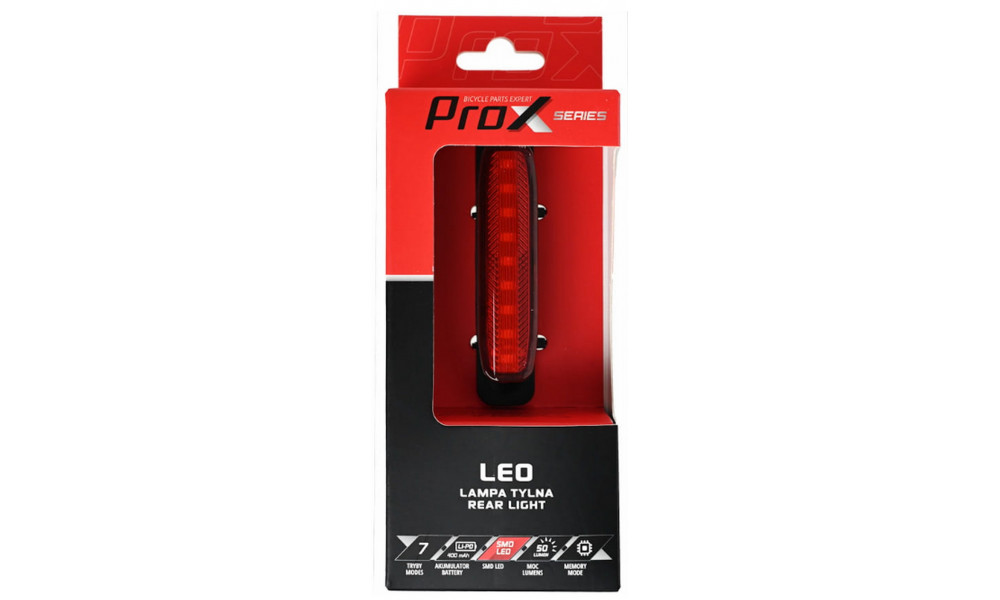 Rear lamp ProX Leo SMD LED 50Lm Safe Memory USB - 2