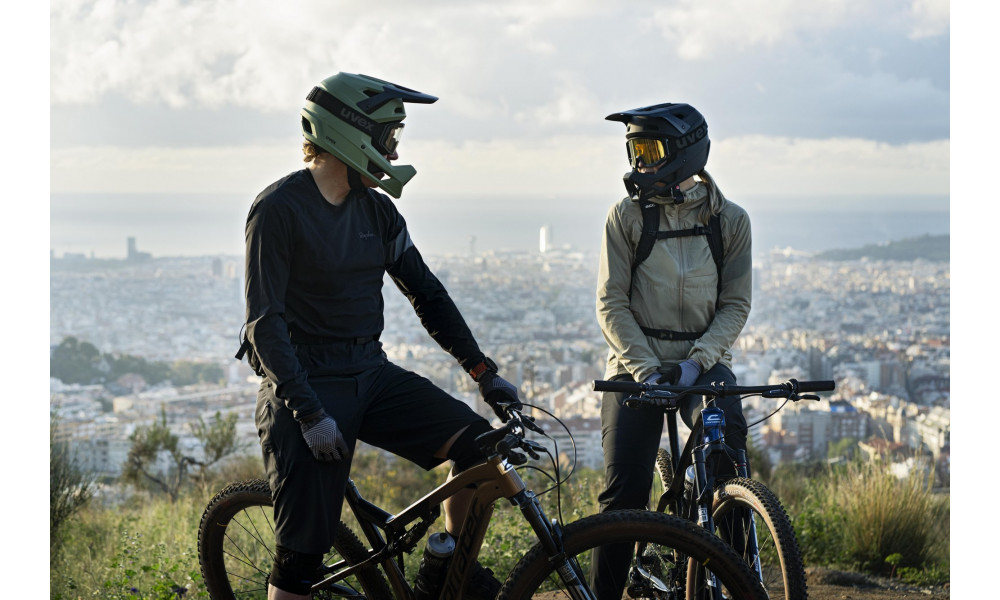 Glasses Uvex gravity black matt / clear-clear - 8