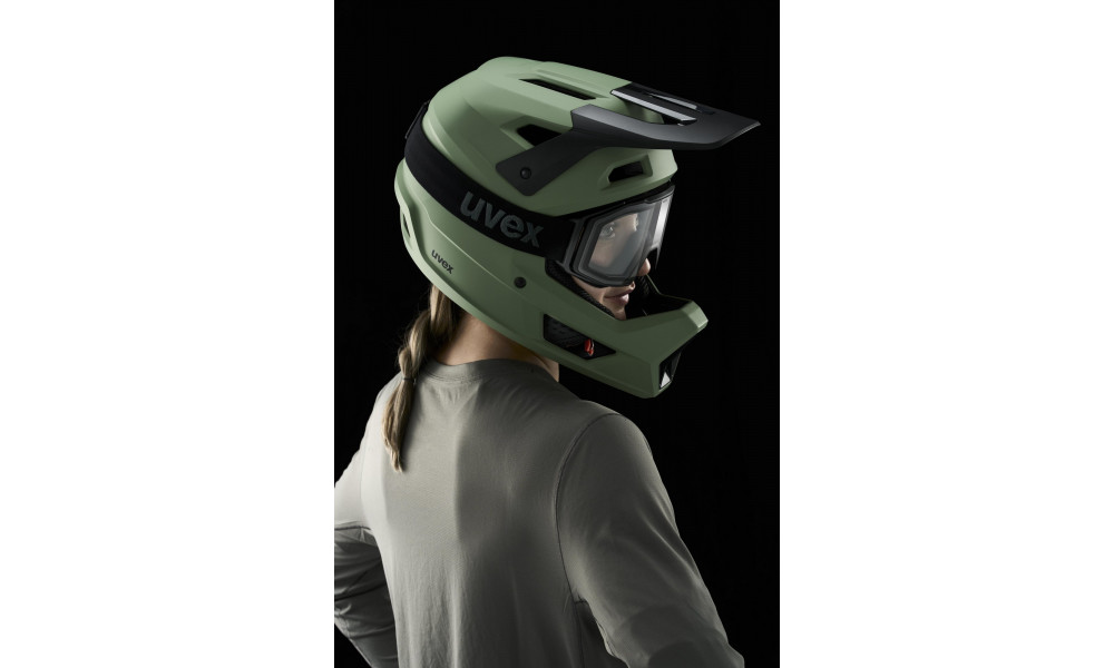 Glasses Uvex gravity black matt / clear-clear - 11