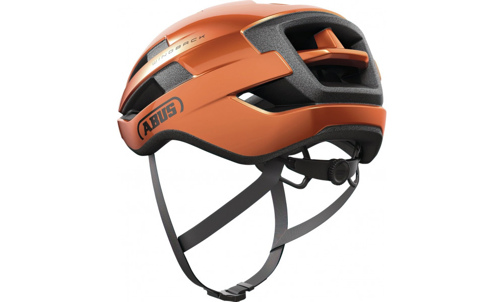 Helmet Abus Wingback goldfish orange - 3