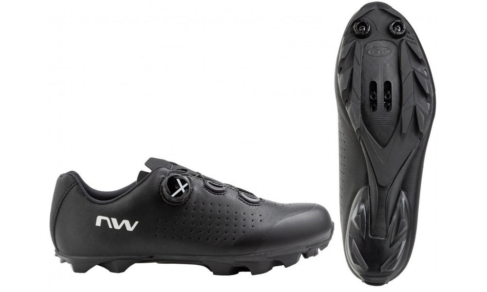 Велосипедная обувь Northwave Scorpius Plus 4 MTB XC black - 1