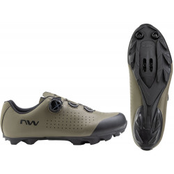 Cycling shoes Northwave Scorpius Plus 4 MTB XC green forest-black