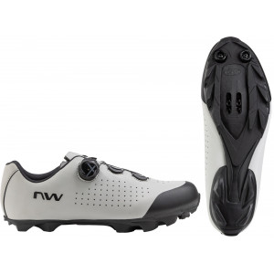 Велосипедная обувь Northwave Scorpius Plus 4 MTB XC light grey-black