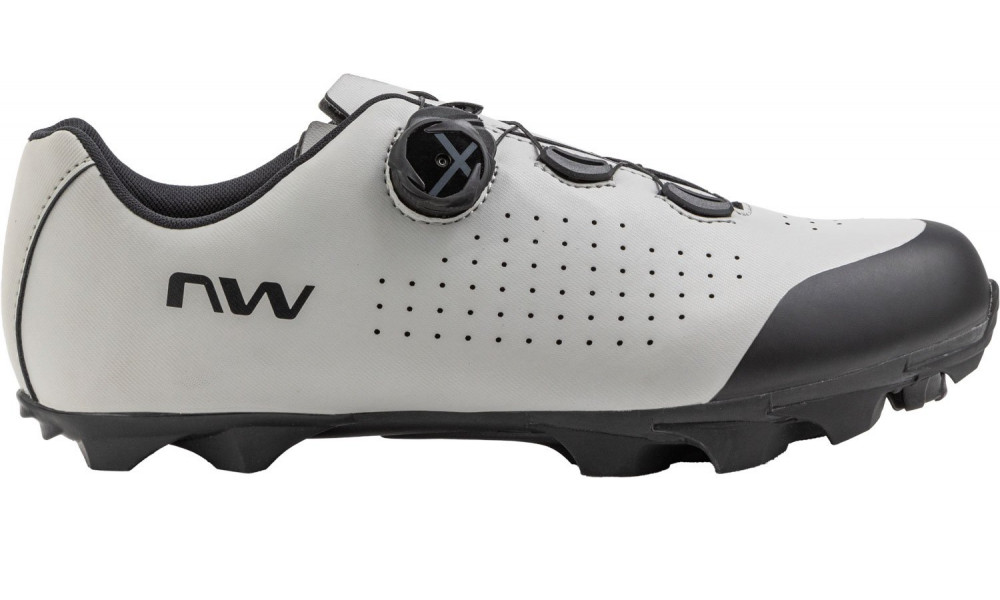 Велосипедная обувь Northwave Scorpius Plus 4 MTB XC light grey-black - 4