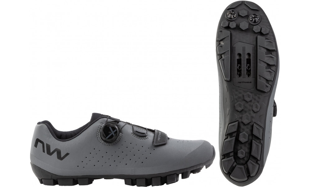 Велосипедная обувь Northwave Hammer Plus MTB XC dark grey - 1