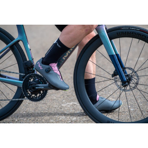 Cycling shoes Northwave Sonic Plus Road dark grey-dusty malva