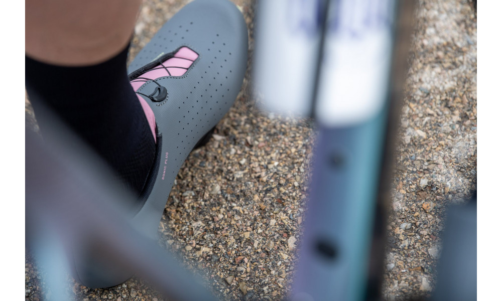 Велосипедная обувь Northwave Sonic Plus Road dark grey-dusty malva - 3