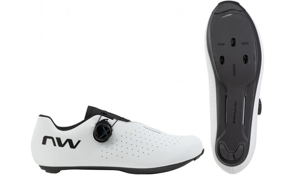 Cycling shoes Northwave Sonic Plus Road white-black - 1