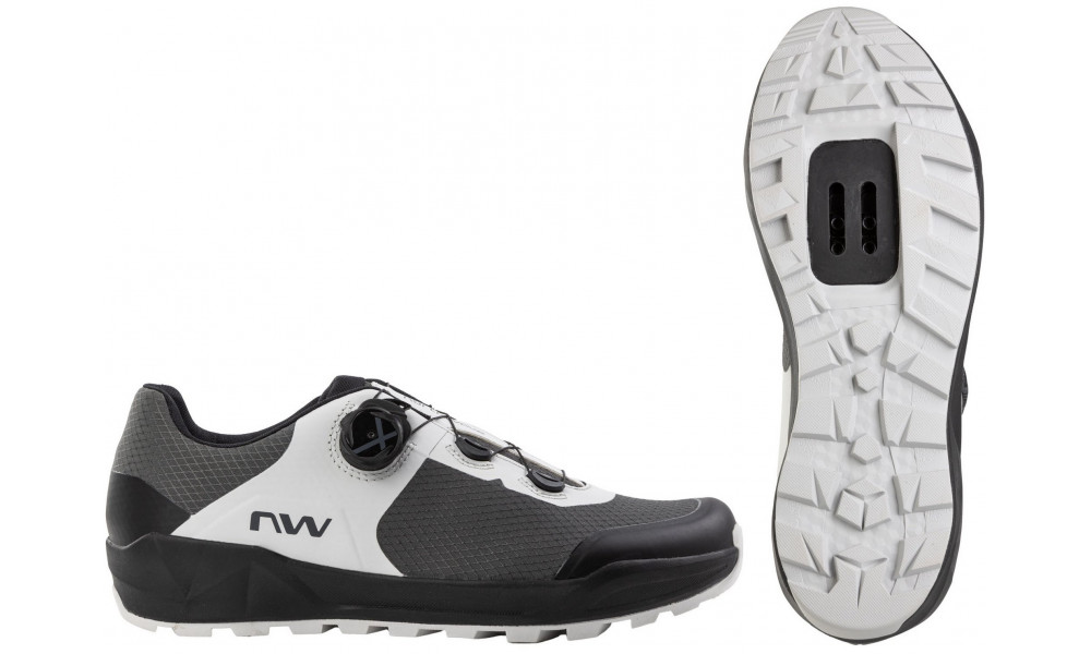 Велосипедная обувь Northwave Corsair 2 MTB AM dark grey-light grey - 1