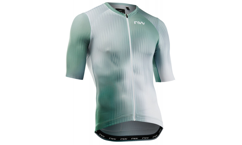 Jersey Northwave Blade S/S white-sage green - 1