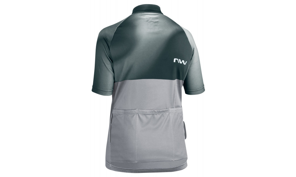 Jersey Northwave Force EVO Junior S/S light grey - 2