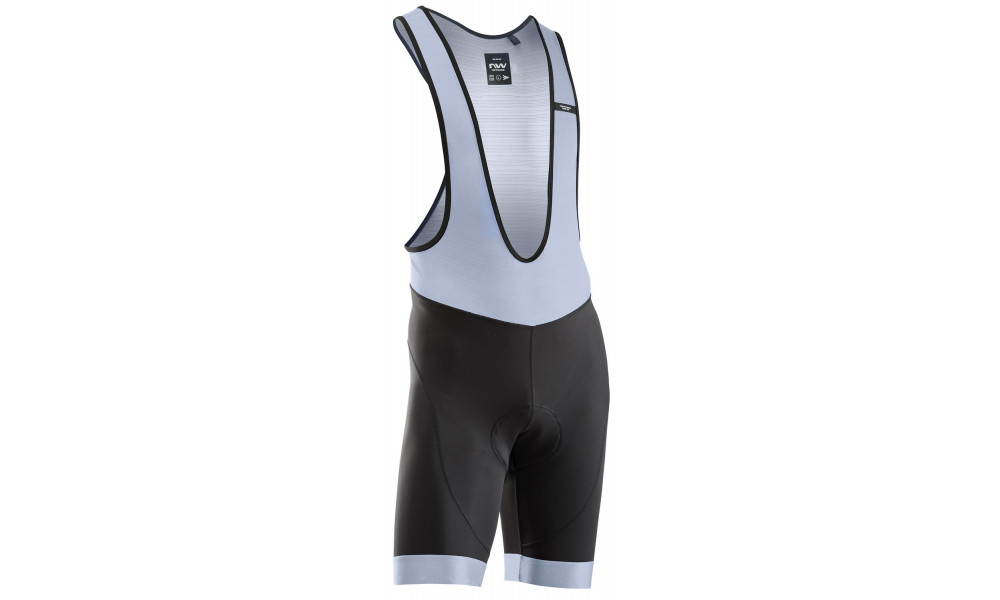 Bibshorts Northwave Active Evo black-ice grey - 1