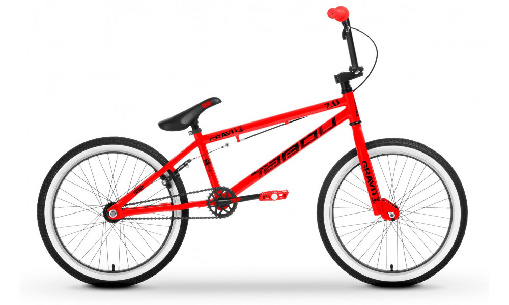 Велосипед Tabou Gravity 2.0 red-black 