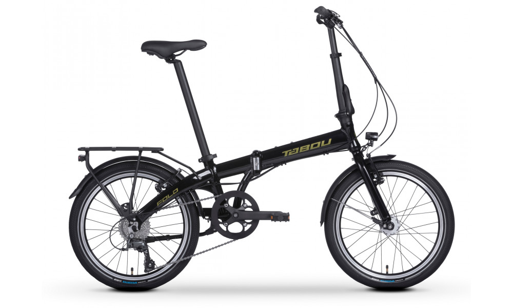 Bicycle Tabou Fold Street black-gold 