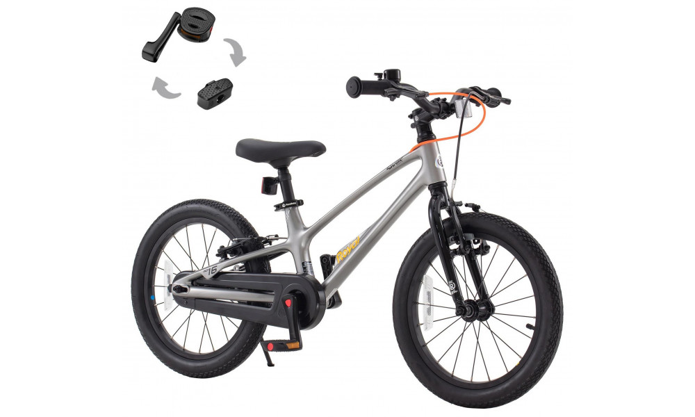 Bicycle Tabou Royal Space 14 grey-black 