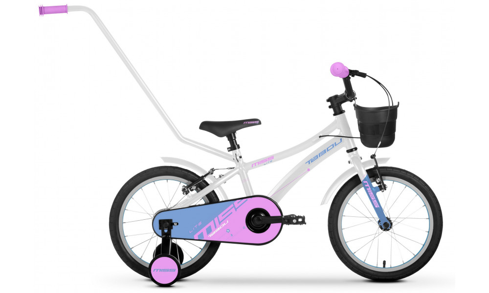 Bicycle Tabou Miss Lite 18 white-blue 