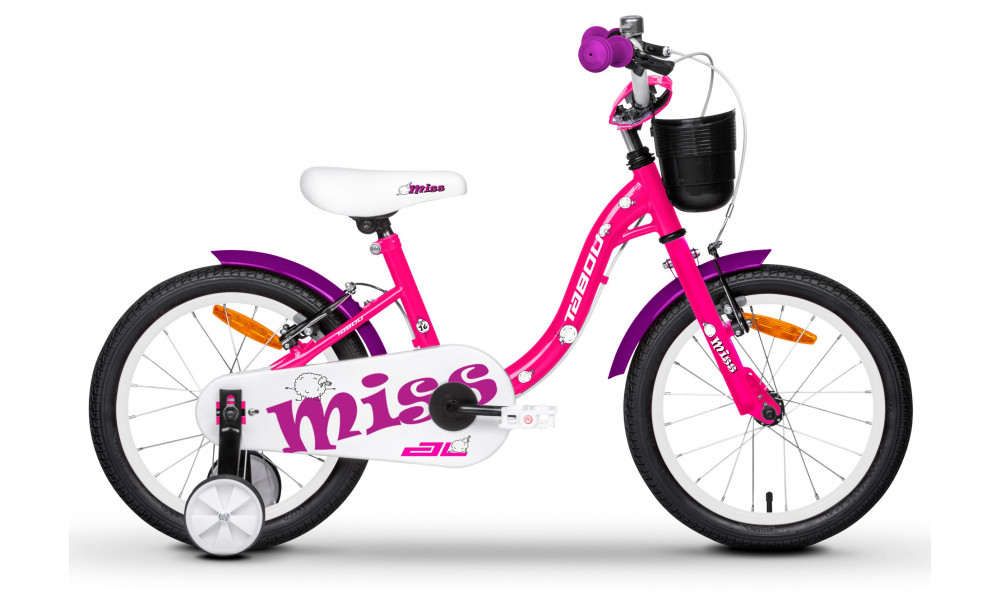 Bicycle Tabou Miss AL 20 pink-white 