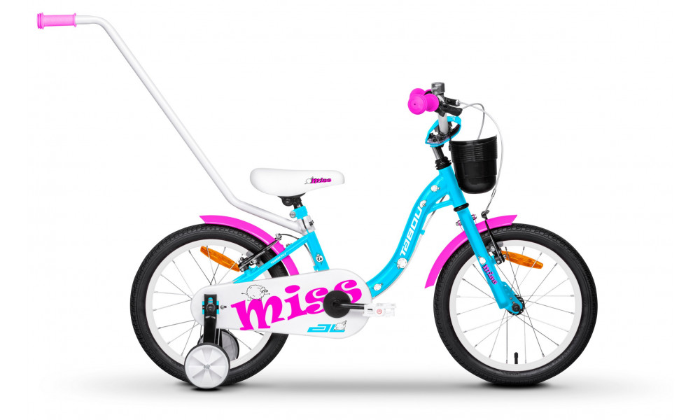Bicycle Tabou Miss AL 18 blue-pink 