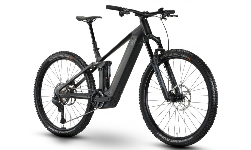 Электрический велосипед Raymon Korak Ultra 29" 800 2026 micablack-chrome - 2