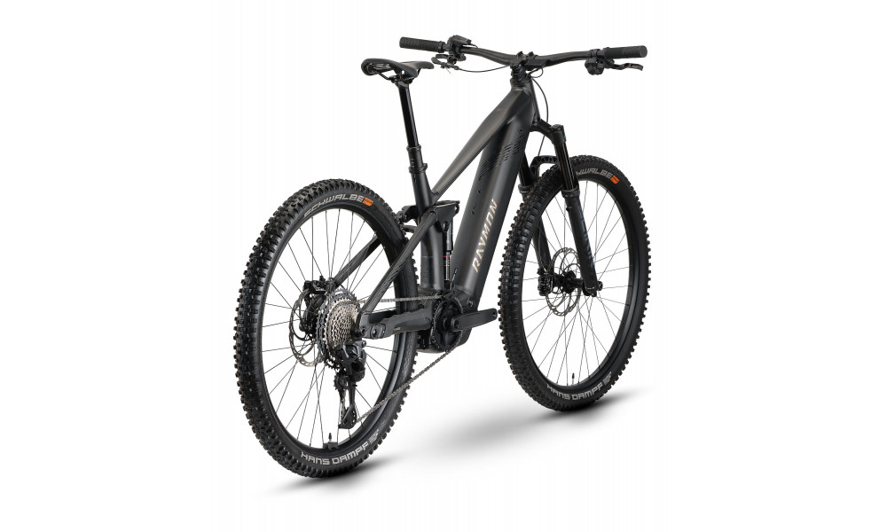 Электрический велосипед Raymon Korak Ultra 29" 800 2026 micablack-chrome - 3