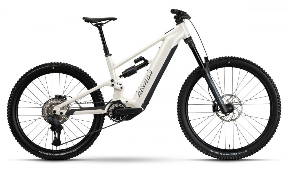 E-bike Raymon Vantor Pro 29"-27.5" 840 2026 white sparkle - 1