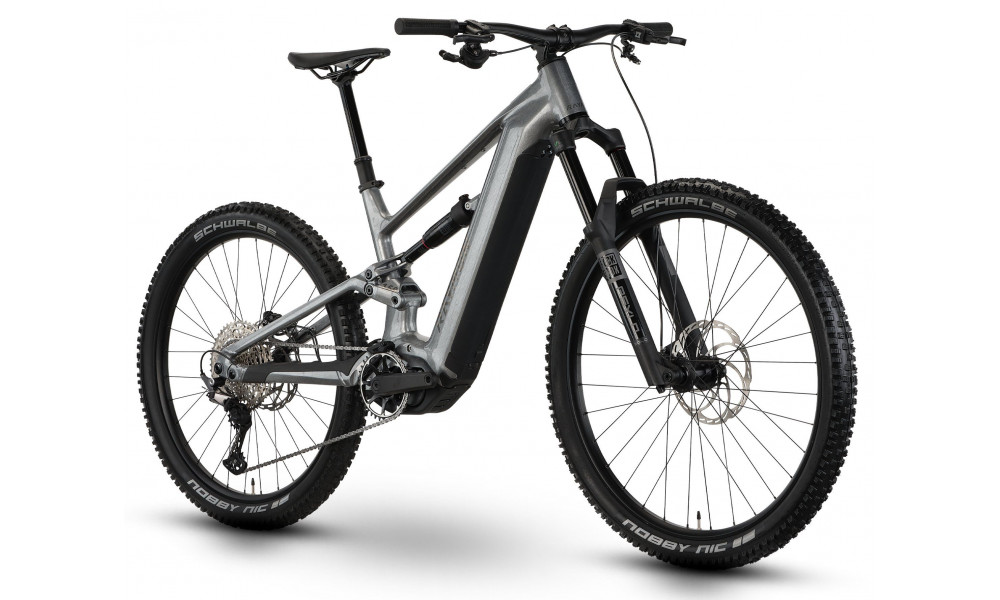 E-bike Raymon Ravor Comp 29"-27.5" 840 2026 darksilver marble - 2