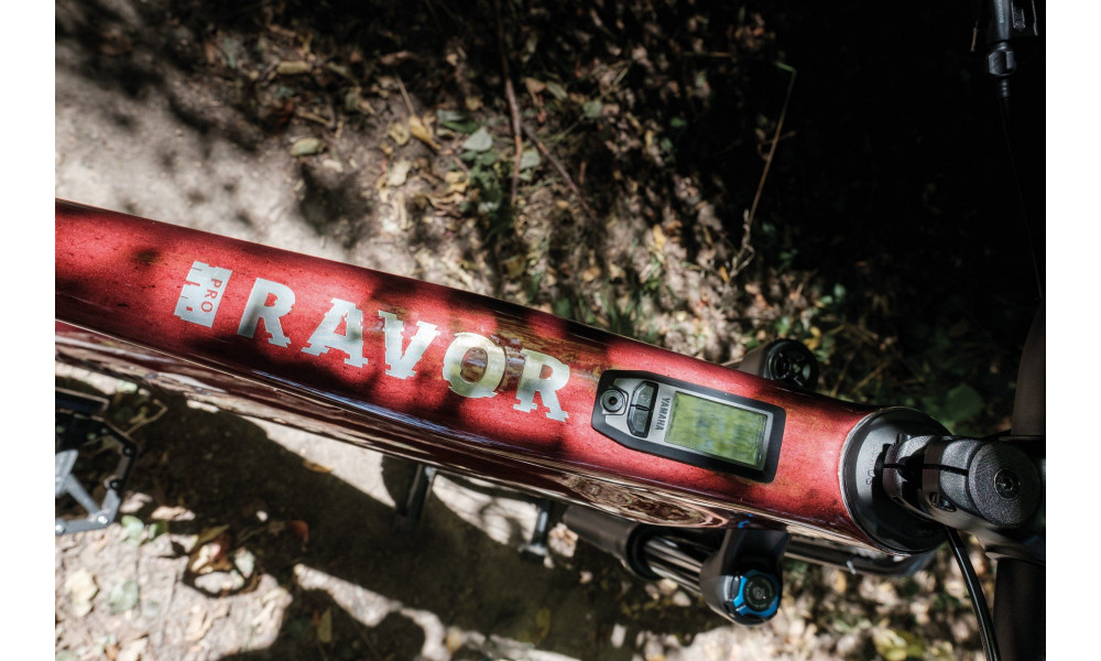 Электрический велосипед Raymon Ravor Pro 29"-27.5" 840 2026 rubyred - 11