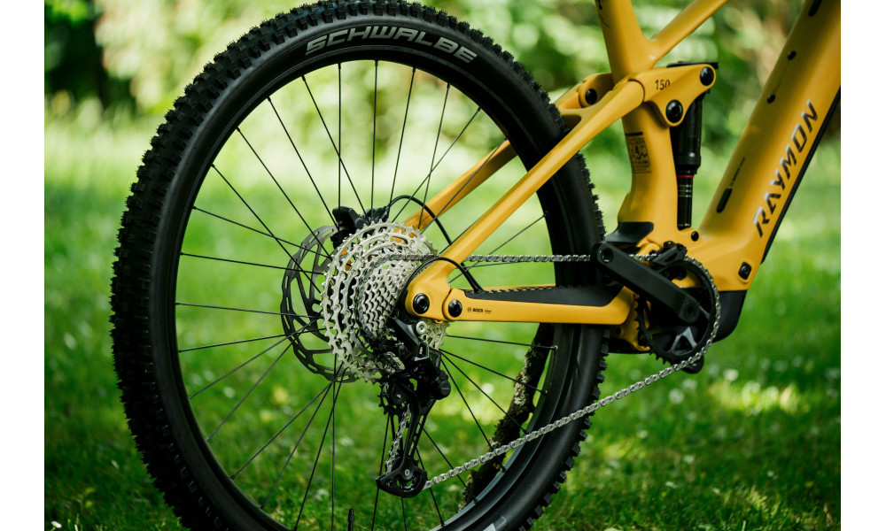 Электрический велосипед Raymon Airok Comp 29" 400 2026 kurkuma-brown - 7