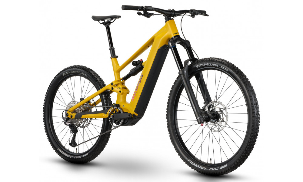 E-bike Raymon Vantor Comp 29"-27.5" 840 2026 kurkuma - 2