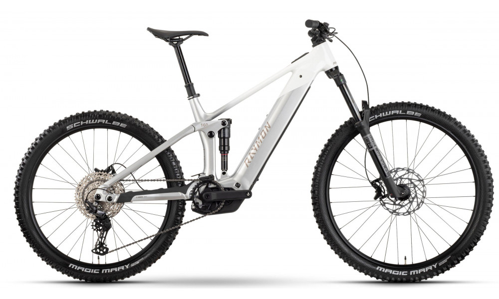 E-bike Raymon Vamok Comp 29"-27.5" 800 2026 silver-white - 1