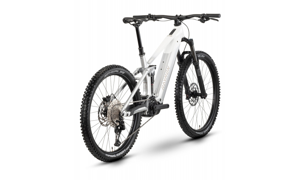E-bike Raymon Vamok Comp 29"-27.5" 800 2026 silver-white - 3
