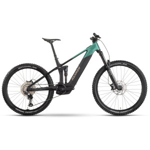Электрический велосипед Raymon Vamok Comp 29"-27.5" 800 2026 black-sea green
