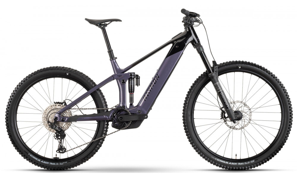 E-bike Raymon Vamok Pro 29"-27.5" 800 2026 smoke lavender-black - 1