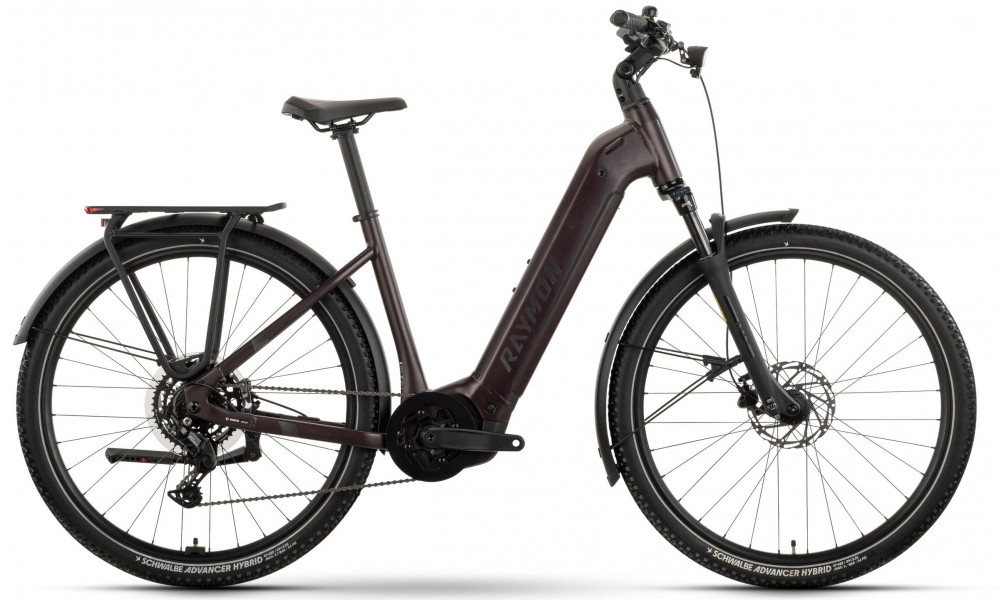 E-bike Raymon Tahona Comp 29" 800 Easy Entry 2026 plum noir - 1