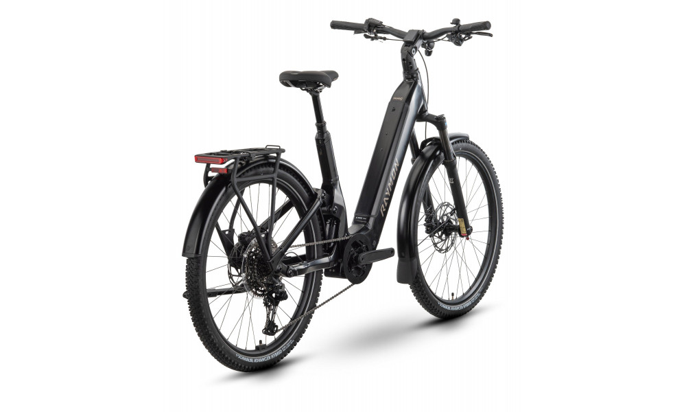 Электрический велосипед Raymon Tavano Comp 27.5" 800 2026 black stealth - 2