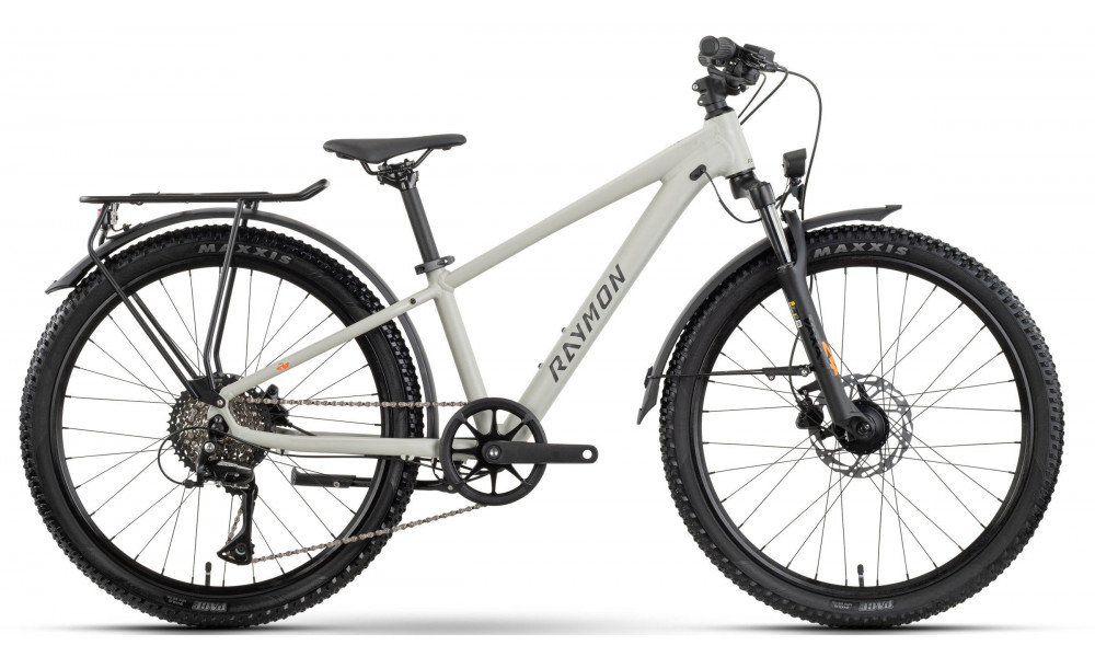 Bicycle Raymon Nayta 24 Pro Street 2026 timeless grey-orange - 1