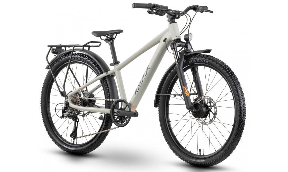 Велосипед Raymon Nayta 24 Pro Street 2026 timeless grey-orange - 2