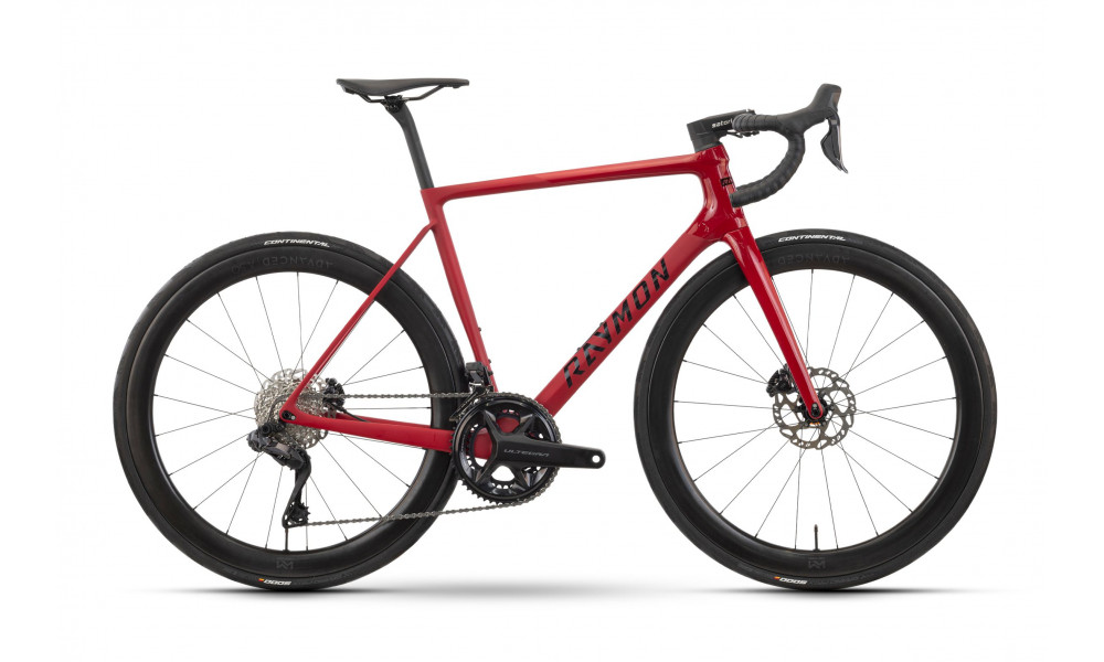 Bicycle Raymon Kirana Ultra 2026 carmine red stealth - 1