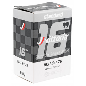 Tube 16" Vittoria Standard AV 48mm (16x1.5/1.75 - 40/47-349)