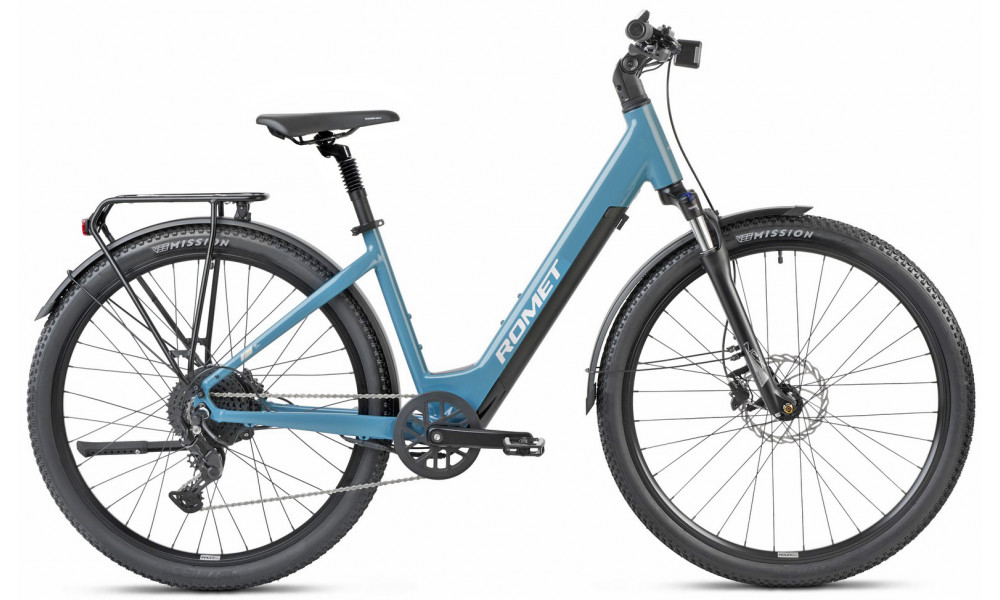 E-bike Romet e-Modeco SUV 1.0 AN 504WH 2025 grey 