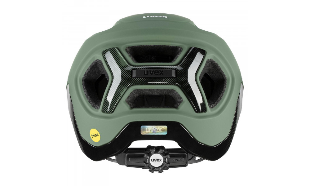 Helmet Uvex react MIPS moss green-black matt - 5