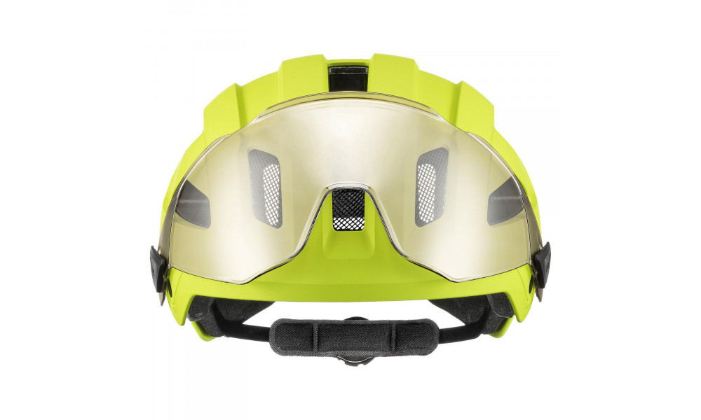 Helmet Uvex stride visor MIPS lime matt - 4