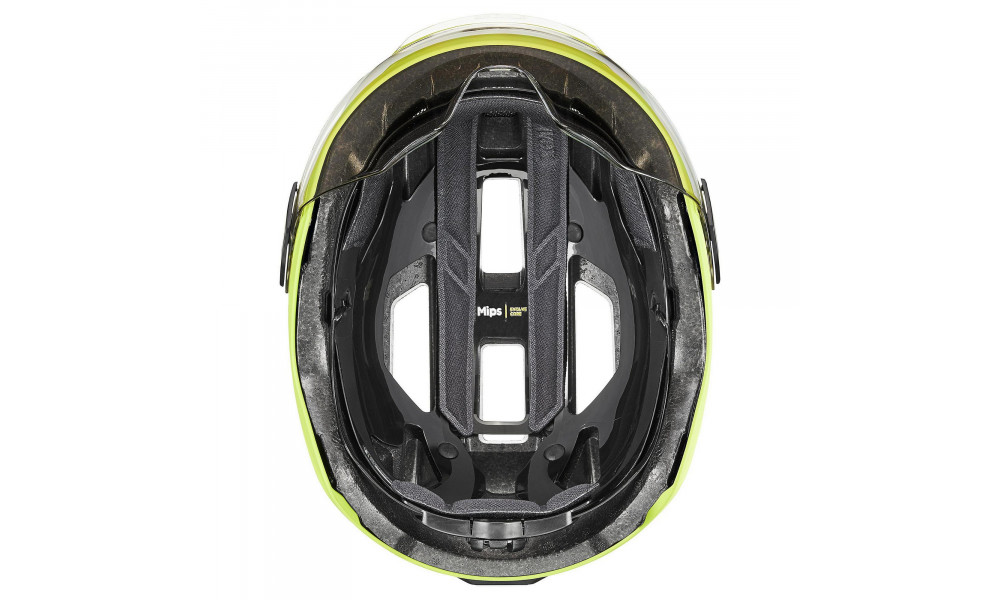 Helmet Uvex stride visor MIPS lime matt - 5