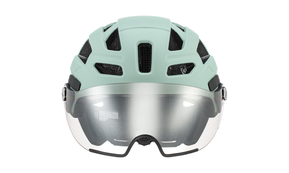 Шлем Uvex finale visor jade-black matt - 3